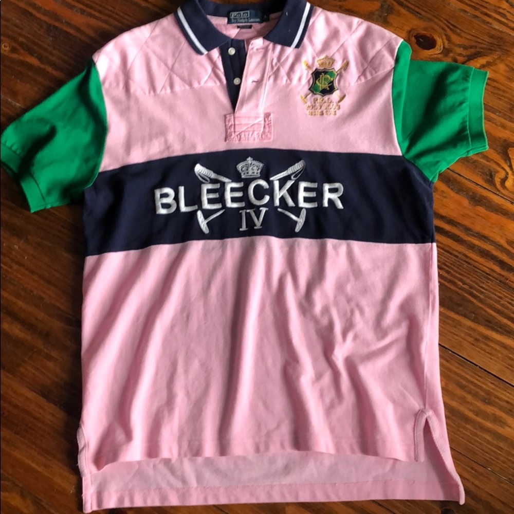 Ralph Lauren Polo Rugby Bleeker Mens Shirt L